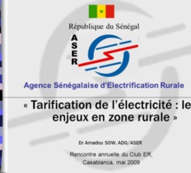 Electrification rurale : L’ASER vers un nouveau Contrat de performance