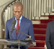 Discours de Maxime Jean Simon Ndiaye, le Secrétaire Général de la Présidendce