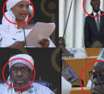 Assemblée nationale: ça chauffe déjà … Le nom de Khalifa Sall cité, Regardez la réaction de Cheikh Bamba Dièye