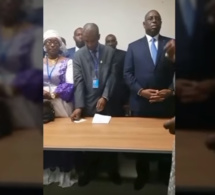 VIDÉO: U.S.A ,Macky salle boude le meeting á cause des insultes d’une …