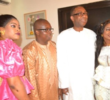 Youssou Ndour chez Pédre Ndiaye pour lui féliciter de son mariage avec Fatou Lo; En images
