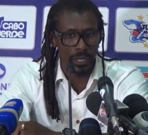 Conférence de presse d’Aliou Cissé après la victoire des lions du Sénégal contre le Cap Vert