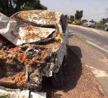 Urgent- Des blessés graves dans un accident survenu ce matin à (Aloup Kagne) à l’entrée de Thies