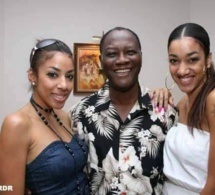 Photos : SEM Alassane Ouatarra entre deux belles nymphes, Hey Président koula bayi...