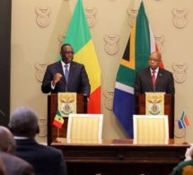 Communiqué conjoint à l’occasion de la visite d’État en Afrique du Sud de son Excellence Macky Sall, du 23 au 25 octobre 2017