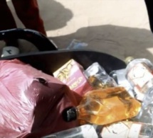 Dernière minute- Touba : Un homme arrêté transportant une forte quantité d’alcool … Regardez