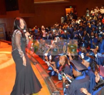 Cérémonie Graduation licence master de AFI: Viviane assure le show