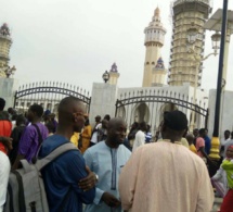 Thierno Bocoum à TOUBA pour recueillir des prières avec son...