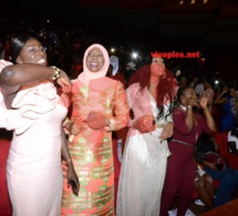 Avant première Bercy de Youssou Ndour: Aby Ndour et Ngoné Ndour en toute complicité au grand theatre.
