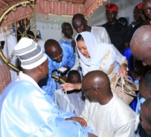 Léna Sène à Touba chez son marabout Serigne Bass Abdou Khadre…