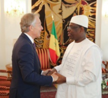 Présidence de la République: le Président Macky Sall a reçu l'ex-Premier ministre britannique Tony Blair (Tweet officiel)