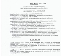 De l'administration pénitentiaire, le Colonel Daouda Diop muté au Palais