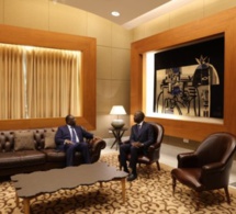 Le Président de la République Macky Sall dans le nouveau d’honneur de l’AIBD avant son départ pour Tokyo