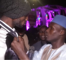 La rencontre émouvante entre Serigne Ngagne et Sanekh. THIEY LE 9 À L’ESPLANADE DU GRAND THÉÂTRE.