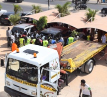 Les images du déguerpissent musclé au parking de Mar Diop alias " Bro" par le maire Sathie Agne