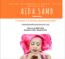 Pour réserver ou planifier une réunion pendant l'APAP avec Aida Samb: New African Production