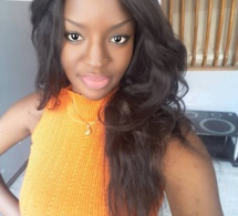 L'actrice des téléfilms Kiné Guéye toujours sublime dans un regard fabuleux.