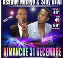 ASSANE NDIAYE &amp; SIDY DIOP votre cadeaux de fin d'année, le 31 décembre au Palais des Congrès de Montreuil.