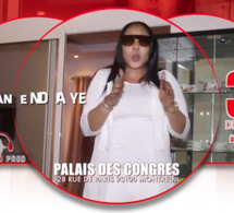 Amina Poté à fond pour le 31 décembre au Palais des Congrés de Montreuil avec Assane Ndiaye et Sidy Diop.