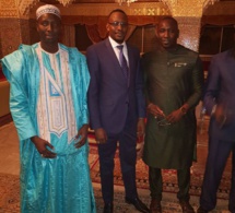 Ndiawar et Ndama Seck organisateurs de la nuit de la Diaspora ce 24 décembre au grand theatre reçus par le ministre Moustapha Diop;