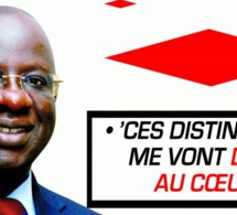 Mbagnick DIOP après sa double consécration : «Je dédie ces distinctions à ma famille, au Président Macky Sall, à son Gouvernement et à tous les Sénégalais»