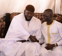 Condoléances,Le chef de file de l 'écurie "THYSHINGER" Eumeu Séne chez Pape Diouf à Guinaw Rail.
