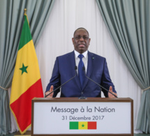 MESSAGE A LA NATION DE SON EXCELLENCE MONSIEUR LE PRESIDENT MACKY SALL A L'OCCASION DU NOUVEL AN