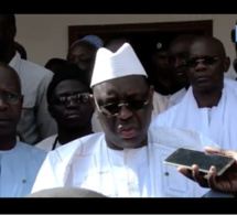 Video-Macky Sall au nouveau Khalife: « je m’engage à poursuivre les efforts de l’Etat auprès de… »