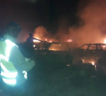 Vidéo: Almadies: l’unique voiture épargnée par l’incendie
