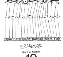 Les miracles scientifiques du Coran : le chiffre 19