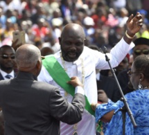 George Weah officiellement investi président du Libéria