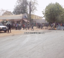 Manifestation de motos-taxis à Tambacounda : un véhicule de police heurte un collégien, lui cassant un bras
