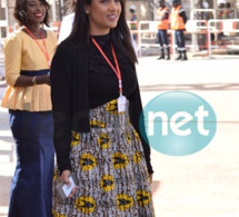 Photos : Cette belle femme a ravi la vedette à Macky Sall et Emmanuel Macron à la maison du TER