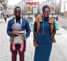 Photos du couple maabo et leur fille