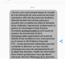 Alerte : un faux message du ministre Abdoulaye Seck circule sur facebook