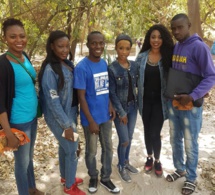 L'association de Jeunes de Kafountine en compagnie du Groupe Safari à leur Festival.