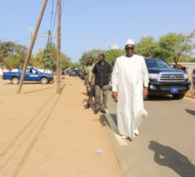 Macky Sall à Popenguine