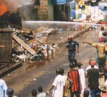 Un incendie ravage une école coranique du quartier Serigne Fallou de Ouest-Foire