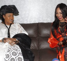 La visite de Viviane chidid chez le Ministre de la Femme Ndèye Saly Diop Dieng…
