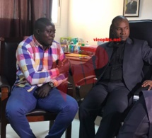 EXCLUSIFVIPEOPLES: Assane Ndiaye Baol production présente ses excuses chez Clédor Guéye le patron de BOSS organisateur du combat Ama Baldé Papa Sow.