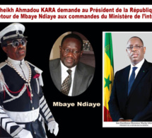 Cheikh Ahmadou Kara Mbacké demande à Macky Sall le retour de Mbaye Ndiaye aux commandes du ministère de l’Intérieur