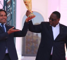 En images : la cérémonie de l’accueil du trophée la Coupe du Monde à Dakar