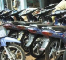 Fatick : Des conducteurs de motos "djakarta" interpellés et des motos immobilisées