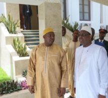 Adama Barrow a reçu le président Macky Sall dans son « State House »