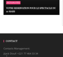 Moustapha Dieng de Sen Art Vision voudrait- il écarter Djidiack Diouf chez Viviane?Regardez bien les deux contacts .