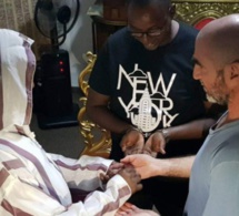 Serigne Modou Kara reçoit l’ancien international français Eric Cantona