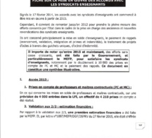 EXCLUSIF Mise en oeuvre des accords avec les enseignants : la vérité par les chiffres de 2015 à 2018