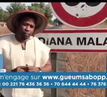 Le président Bougane Gueye "GUEUM SA BOOP" dans sa logique en toute discrétion dans le fond du Sénégal à Diana Malary. REGARDEZ 