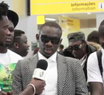 GRAND BÉGUÉ SAO PAULO: Arrivé de Pape Diouf à l'aéroport de Guarulhos de Sao Paulo. REGARDEZ