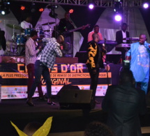 14 EDITIONS  CAURIS D'OR: Pape Diouf chauffe la plus prestigieuse  céremonie de remises de distinctions de l'Afrique.